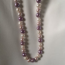 Load image into Gallery viewer, Pink Hues Pearl Necklace