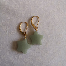 Load image into Gallery viewer, Star Jadeite Earrings
