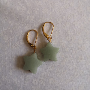 Star Jadeite Earrings