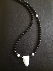 SHIELD Necklace - Black