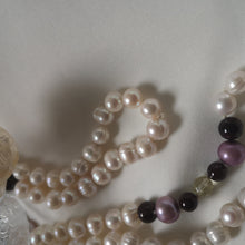 Load image into Gallery viewer, Pearl Asymmetric Necklace
