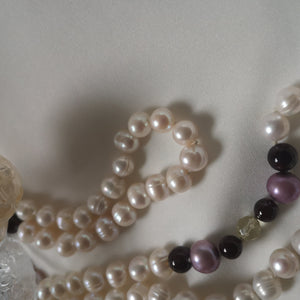 Pearl Asymmetric Necklace