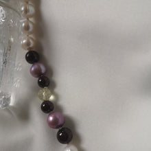 Load image into Gallery viewer, Pearl Asymmetric Necklace
