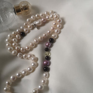 Pearl Asymmetric Necklace