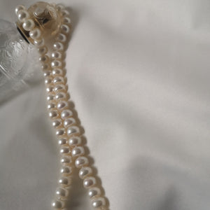 Classic Pearl Knotted Necklace