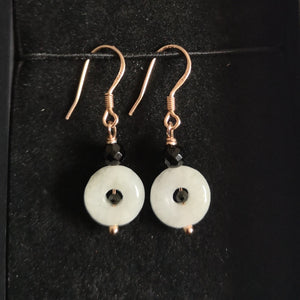 DONUT -Jadeite Earrings