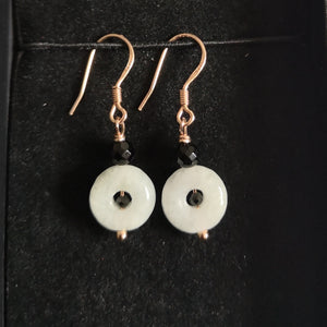 DONUT -Jadeite Earrings